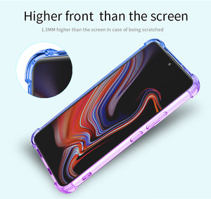 Vỏ TPU bảo vệ chống trầy xước siêu mỏng cho Samsung cho Galaxy S23 S22 S21 Plus S10 S9 S8 <span class=keywords><strong>S7</strong></span> Ốp Gradient dễ thương - Product Image 4