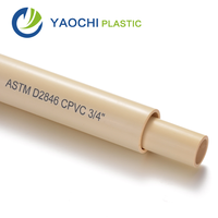 Tuyau d'eau en pvc personnalisable, livraison gratuite, bon marché, 1/2 4 5 pouces, épaisseur D2846 cpvc