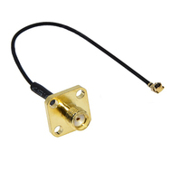 Câble d'extension FAKRA-CABLE femelle à sertir Luckyconnectors (RG174/316/58/RG178/RG58) pour systèmes GPS/FM de voiture