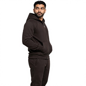 High Quality Men Full Zipper Hoodie 100% Cotton Heavy Weight Breathable Premium Wholesale Custom Plain <b>Zip</b> Hoodie Low Price - Product Image 6