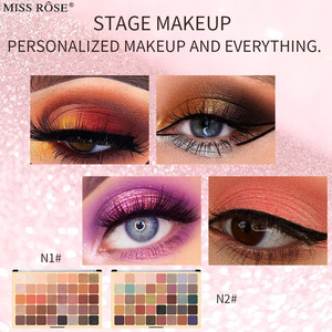 Miss rose – palette d'ombres à paupières, kit de maquillage, 40 couleurs, <span class=keywords><strong>les</strong></span> nudes, maquillage, 24 heures d'autonomie - Product Image 4