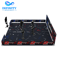 Arena de Realidad Virtual Infinity 2026, PVC, Interior, para 4/6/8/10 Jugadores, Espacio Amplio, Simulador de Tiro Inalámbrico, Juego de Batalla VR Multijugador