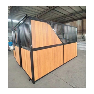 Stalles de <span class=keywords><strong>chevaux</strong></span> équestres portatives temporaires de style européen vendent de l'équipement de boîte d'écurie en métal préfabriqué - Product Image 4
