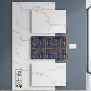 Baldosas de cerámica de cuerpo completo de 300x450mm Premium ecológicas de lujo asequibles con embalaje de paleta de madera de calidad importada - Product Image 4