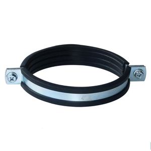 วงแหวนเดี่ยวที่หนีบเสาเหล็กคาร์บอนพร้อมยาง - Product Image 4