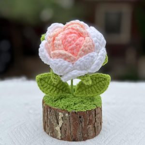 Bouquet di Girasoli Lavorato a Mano all'Uncinetto, Pianta in Vaso Creativa, Mini Decorazioni Carine <span class=keywords><strong>per</strong></span> Casa e Scrivania, <span class=keywords><strong>Regali</strong></span> <span class=keywords><strong>per</strong></span> Innamorati - Product Image 6