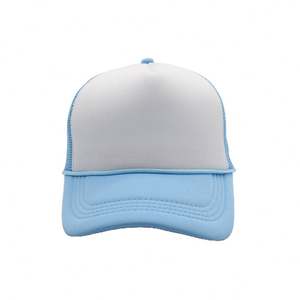 Casquette Trucker en Mousse Légère pour Hommes et Femmes, Casquette en Maille à 5 Panneaux Couleurs Unies, Fermeture Snapback Ajustable en Tissu Oxford Terry Jersey - Product Image 6