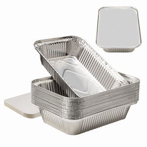 Plato de aluminio desechable de alta calidad <span class=keywords><strong>para</strong></span> comida, conveniente, <span class=keywords><strong>para</strong></span> Picnic - Product Image 1