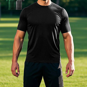 Camiseta Deportiva de Manga Corta para Hombre, UPF 50+, Secado Rápido, para Entrenamiento, Running, Natación, Protección Solar, Modelo F00 - Product Image 1