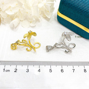 Collier pendentif en argent S925, accessoire magnifique à faire soi-même avec des perles de 12 à 17 mm, support vide, catégorie de produit Perles 30844 - Product Image 4