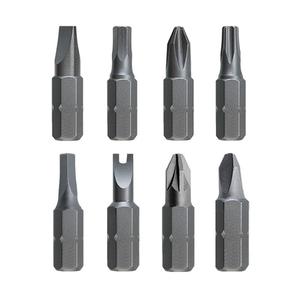 Bộ tua vít đa năng 8 chiếc Impact 25mm, đầu vít Phillips, Poziduo, lục giác 1/4 inch, kèm dải cao su, dụng cụ cầm tay đa chức năng - Product Image 1