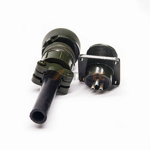 Conector MS3102 MS3106, Kit MIL 14S-1, 3 Pines, 13A, Copa de Soldadura, Acoplamiento Roscado para Cargador de Batería y Servo Motor, Plateado - Product Image 6