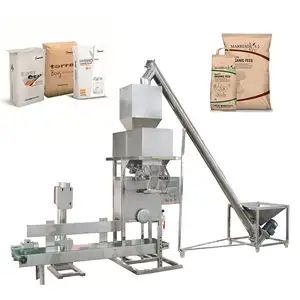 25 Kg 50 Kg Intelligent Big Bag Rice Flour Milk Powder Filling Sealing Stitching Packing Machine