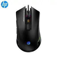 HP-ratón G360 genius para juegos, dispositivo con cable, calculadora