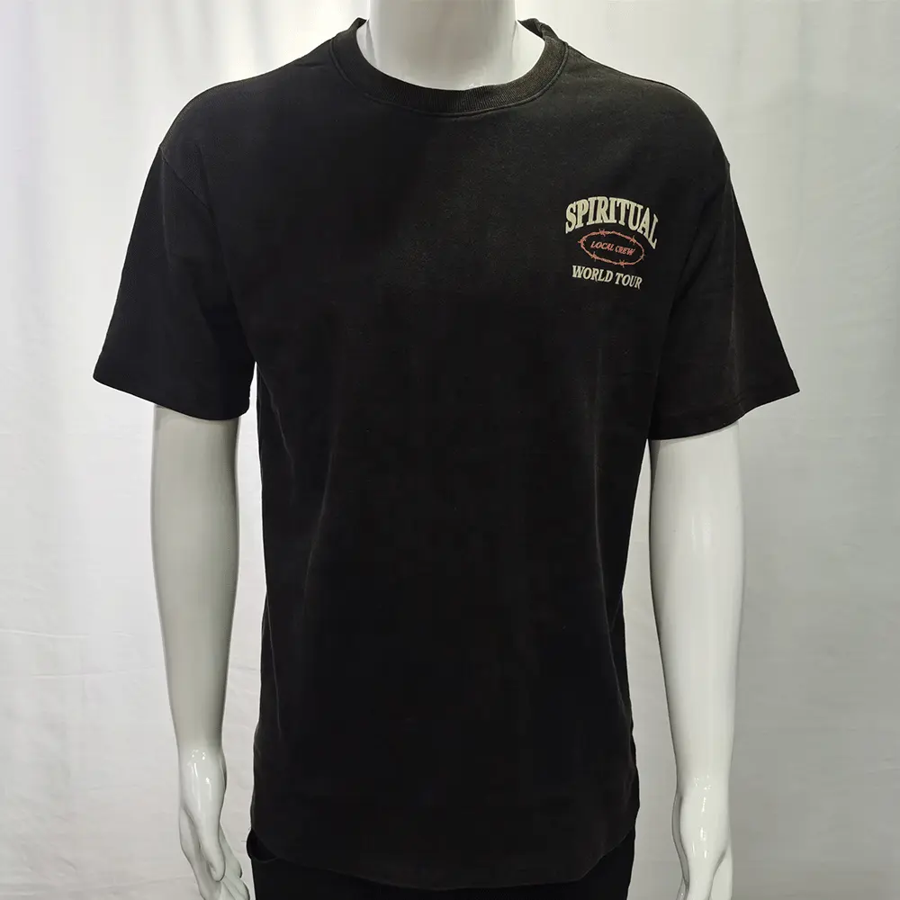 Printed Tshirts For Men T Shirts Custom Printing Emboss Printing Logo T-Shirt Men Graphic T Shirts For Sale