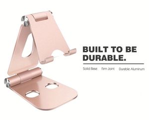 Hot Selling 360 Degree Rotatable Mobile Phone Holder Adjustable Aluminum Phone Stand <b>Tablet</b> Stand for Phones - Product Image 3