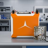 Machine de nettoyage au laser pulsé 300W, portable, à fibre optique, pour éliminer la rouille, le métal, la pierre, la peinture, les taches d'huile