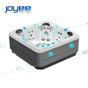 JOYEE Bain à remous extérieur Fashion Jacuzzis Fournisseur d'usine Personnalisé Chine Whirlpool Gecko Control <span class=keywords><strong>SPA</strong></span> pour 5 personnes Spadad - Product Image 3