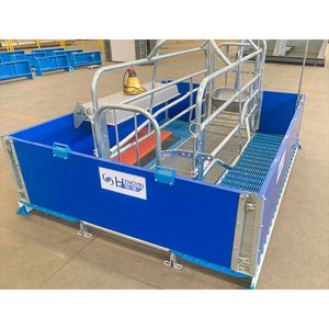 Hot Sale Modern Comfortable Pig Farm Equipment Custom Farrowing Crate Made of Plastic Steel Automatic Sow Crate for New Used - Product Image 3