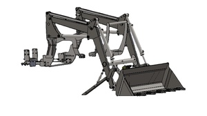 Nhà Máy TZ kết thúc trước Loader cho lovol m504 máy kéo - Product Image 2