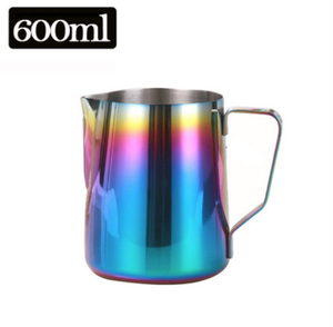 Jarra de Leche Plateada Personalizada DFJ1208, Jarra para Espumar Café para Viajes, Campamentos, Hogar, Restaurantes, Hoteles y Cafeterías - Product Image 4