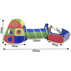 Tienda <span class=keywords><strong>de</strong></span> juegos emergente para niños con túnel y pozo <span class=keywords><strong>de</strong></span> bolas para niños, túnel <span class=keywords><strong>de</strong></span> gateo para juegos en interiores y exteriores, tienda <span class=keywords><strong>de</strong></span> juegos para niños pequeños, pozo <span class=keywords><strong>de</strong></span> bolas - Product Image 2