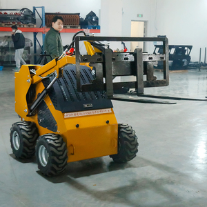 Versatile Mini Compact <b>Wheel</b> Front Skid Steer <b>Small</b> Track Various Attachments High Efficiency Farm Garden - Product Image 2