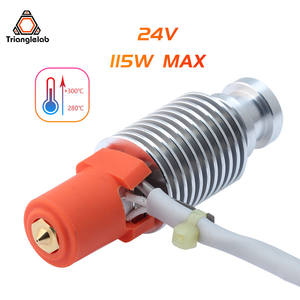 Trianglelab — core CHC <span class=keywords><strong>Pro</strong></span> héera Hotend MAX, en céramique, haute puissance, chauffage rapide, dernière version, 115W, ender 3 volcano hotend <span class=keywords><strong>CR10</strong></span> - Product Image 2