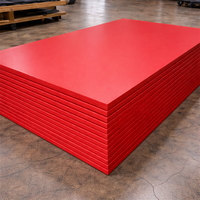 Plaque en plastique UHMWPE industrielle certifiée CE ISO, 15mm-20mm, résistance à la rupture 2900N/cm, absorption d'eau <0,01%, pour l'exploitation minière