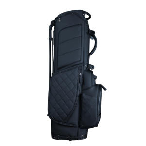 Bolsa de Golf de Lujo Acolchada con Diamantes, Impermeable, de Cuero PU Mate, con 5 Compartimentos y Cubierta para Lluvia - Product Image 3