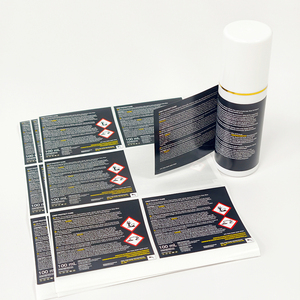 Etiqueta Adhesiva Personalizada Multicapa con Contenido Extendido para Impresión de Folletos de Instrucciones de Botellas Farmacéuticas - Product Image 3