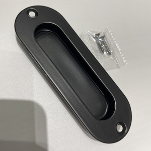 Mattschwarzer Einbau-Schrank griff Schiebetür Edelstahl Verdeckter Zug Langlebige Schubladen knöpfe für die Küche - Product Image 3