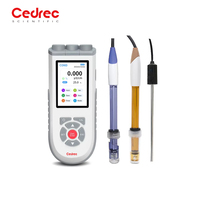 Testeur d'eau portable, pH-mètre pour l'hydroponie, l'agriculture, le laboratoire, l'hôpital, Cedrec