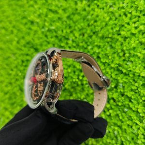 Orologio da Uomo Jacob & Co Meccanico Automatico con Cassa in Acciaio e Cinturino in Vera Pelle Quadrante Musicale Opera Godfather Movimento 87135 - Product Image 2