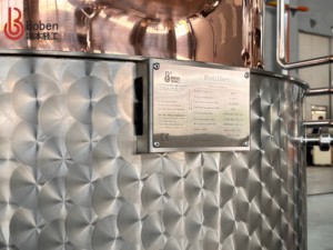 Boben 150L distillateur d'alcool équipement de distillation de cuivre système de distillation à vendre - Product Image 6