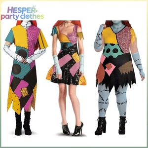 Disfraz de Halloween HESPER Dark Wind, Vestido Estampado para Adultos, Conjunto de Cosplay para Noche de Terror, Incluye Falda Inspirada en el Personaje de Navidad - Product Image 1