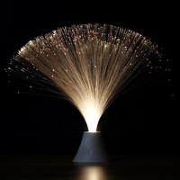 Lumières éclectiques en fibre optique acrylique RVB pour les décorations de mariage et d'anniversaire
