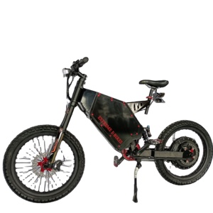 Yeni Model Stealth Bomber Elektrikli Bisiklet 8000 Light Bee X 21 inç Arazi E-Bisikleti Açık Hava Spor Bisikleti 72V Ucuz Stokta Yetişkinler İçin - Product Image 1