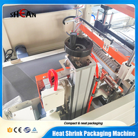 Machine de rétraction automatique à jet de scellage de manchons pour petites entreprises, pour bouteilles d'eau minérale, jus, boissons, emballages alimentaires et boîtes
