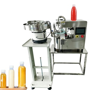 Petite machine automatique de remplissage et de bouchage de gelée et d'<span class=keywords><strong>eau</strong></span> pour bureau, machine de remplissage de bouteilles <span class=keywords><strong>en</strong></span> verre pour boissons, remplisseuse et scelleuse - Product Image 6