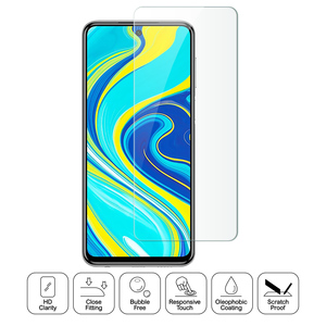 Fabricante claro 9H 2.5D curva protectores de pantalla del teléfono móvil para <span class=keywords><strong>Xiaomi</strong></span> <span class=keywords><strong>Redmi</strong></span> Nota <span class=keywords><strong>9</strong></span> <span class=keywords><strong>Pro</strong></span> de vidrio templado - Product Image 3