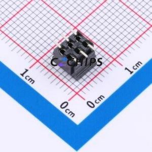 2314844-6 Pin Socket SMD,P=2mm Connector ( Pitch: 2mm )( Row Spacing: 2mm )( Number of Rows: Double Row ) - Product Image 2