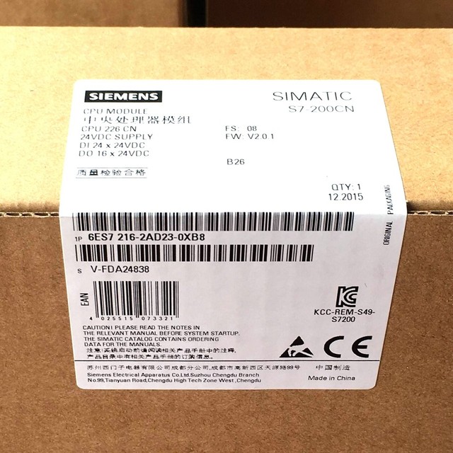 New and Original Simantic 6ES7 216-2AD23-0XB8 Programmable Logic Stock in Warehouse