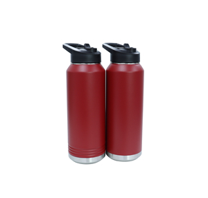 Bouteilles d'eau sport isothermes sous vide à double paroi Topnovo, 32 oz, personnalisables avec logo couleur, anti-fuite, populaires et très vendues - Product Image 4