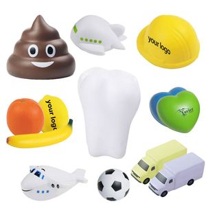Custom Shape Promotional <b>Squeeze</b> Toy PU Foam Stress Relief <b>Ball</b> with Custom Logo and Color for 5 to 7 Years Kids - Product Image 4