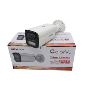 Original HIK DS-2CD2T47G2H-LISU/SL HIK 4MP ColorVu Bullet Camera Smart Hybrid <b>Light</b> Human Vehicle Classification <b>Strobe</b> Audio Al - Product Image 1