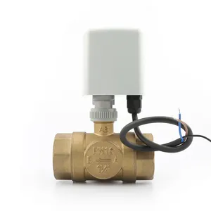 Anti-Condensation DN32 Three-Way Electric Water Valve AC Motor Single Control Driver For Water Systems