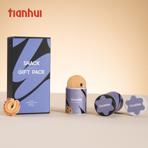 Tianhui boîte à fermeture éclair pliante simple personnalisée ensemble de boîtes d'emballage sucrées pour l'emballage de cadeaux de bonbons pour enfants - Product Image 2