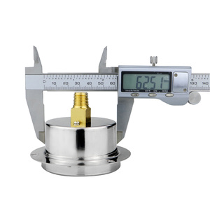 Jauge de pression de gaz <span class=keywords><strong>CE</strong></span> 0 ~ 100kpa Jauge de pression de liquide d'<span class=keywords><strong>air</strong></span> de haute précision Jauge de pression de joint à diaphragme axial - Product Image 5