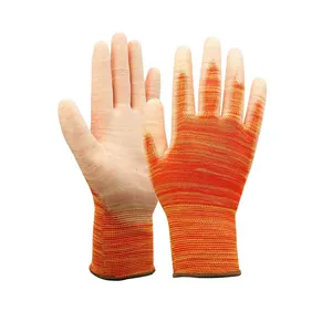 Sunnyhope Thirteen needle palm immersion PU gloves PU Coated Gloves General Purpose Work Gloves